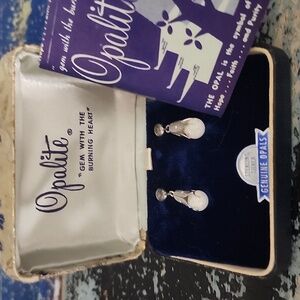 Opalite Sterling Silver Opal Earrings